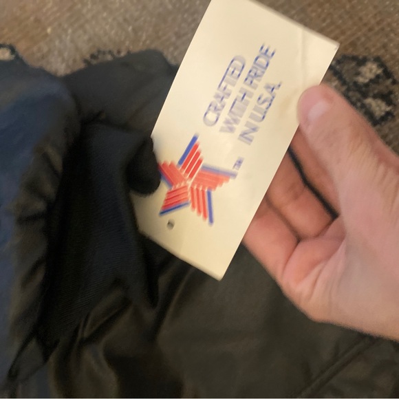 NWT Vtg 80’s 1989 Rolling Stones Steel Wheels Tour Quilted Bomber jacket! RARE - Picture 8 of 14